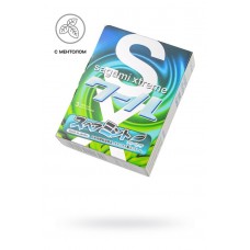 Презервативы Sagami, xtreme, Mint, латекс, 19 см, 5,2 см, 3 шт.